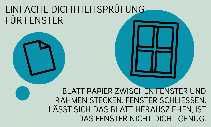 Gas sparen: Fenster richtig abdichten