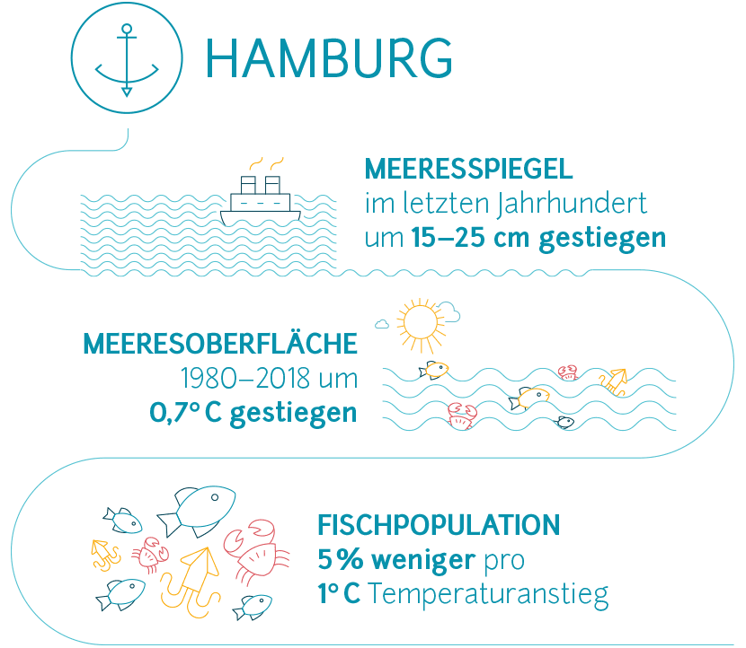 Fakten zum Klimawandel in Hamburg