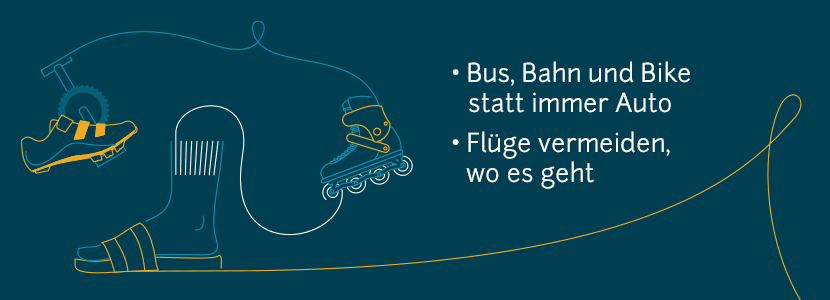 oekologischer_fussabdruck-klimafreundlich Tipp: Ökologischen Fußabdruck verkleinern unterwegs