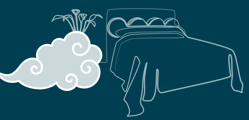 Stoßlüften im Schlafzimmer: Luftfeuchtigkeit kontrollieren