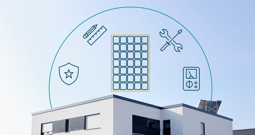 Photovoltaik auf Flachdach: Mieten statt kaufen?