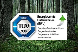Ökostrom-Vergleich: TÜV-Siegel.