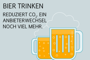 Ökostromanbieter Leipzig: Wechsel reduziert mehr CO2 als Bier trinken 