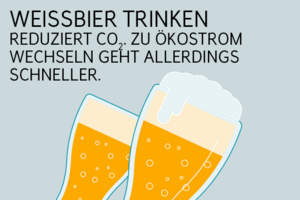 Strom für München: Anbieterwechsel hilft, CO2 einzusparen 