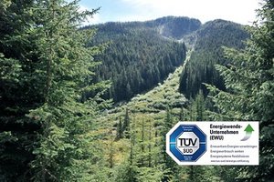 Stromlieferant, klimafreundlich und TÜV-zertifiziert